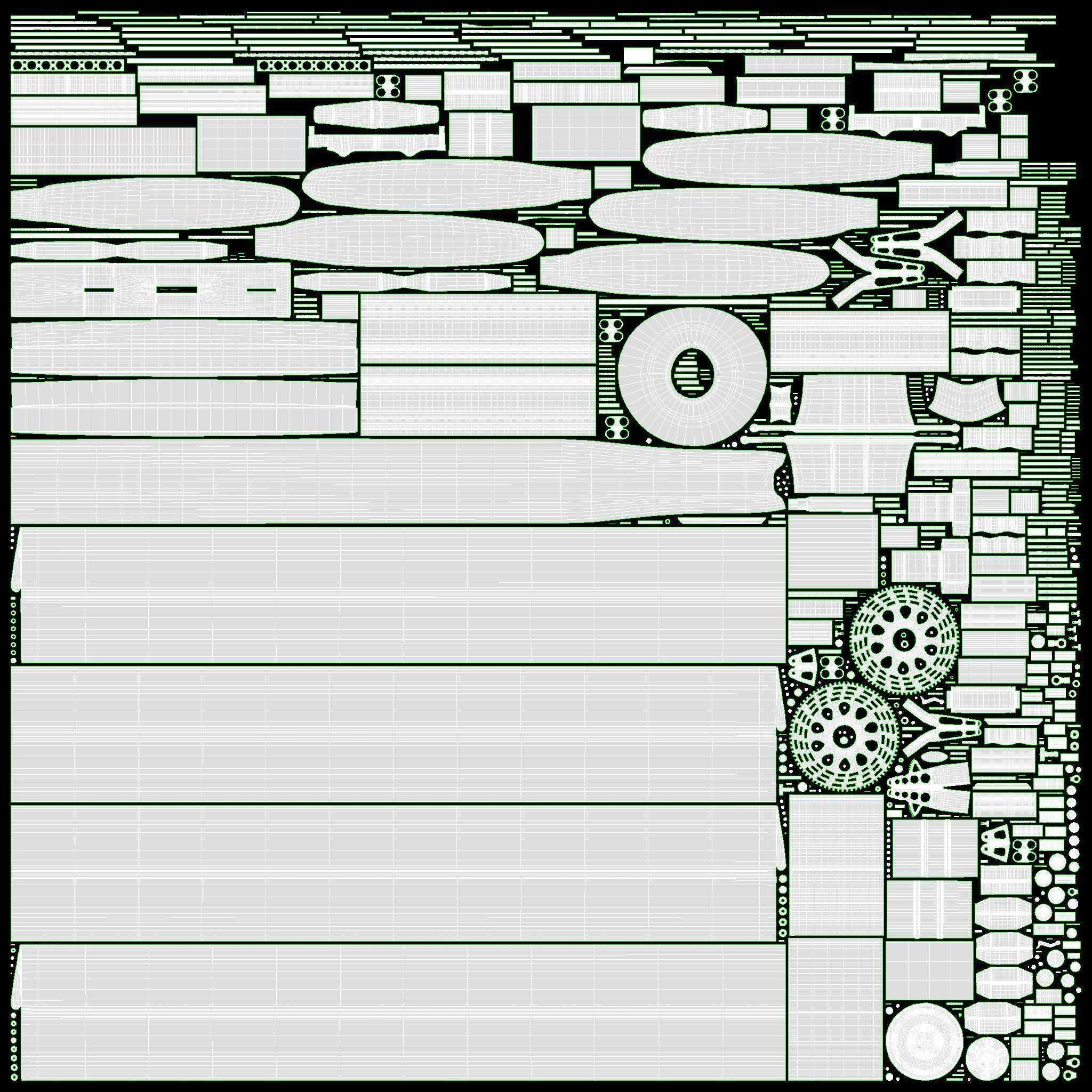 Gyroplane Autogyro Cavalon Orange 3D model_25