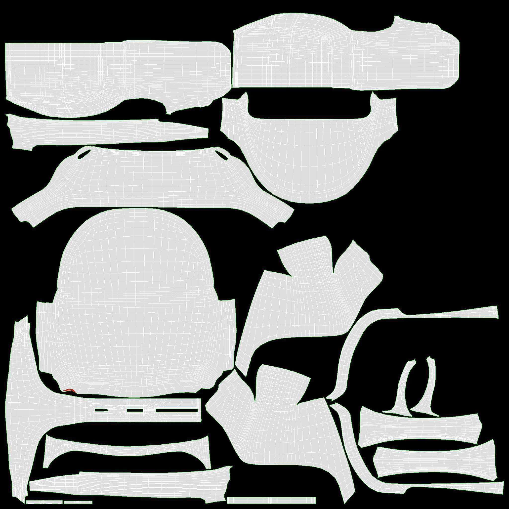 Gyroplane Autogyro Cavalon Orange 3D model_18