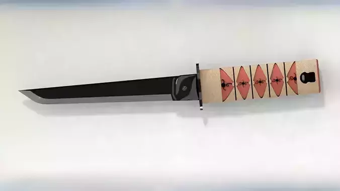 Japanese Knife Harakiri 3D print model