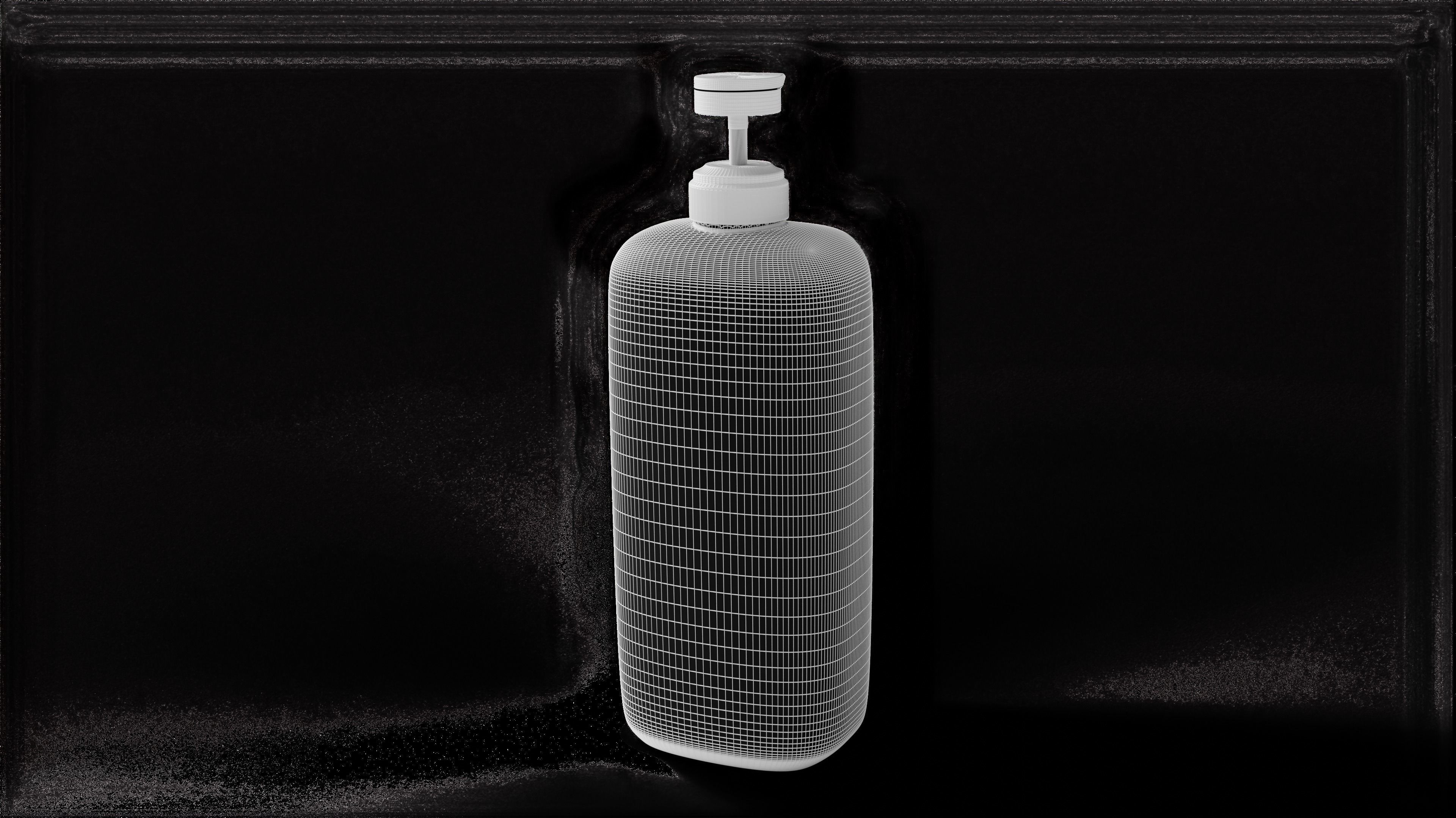 Shampoo bottle 3D model_8