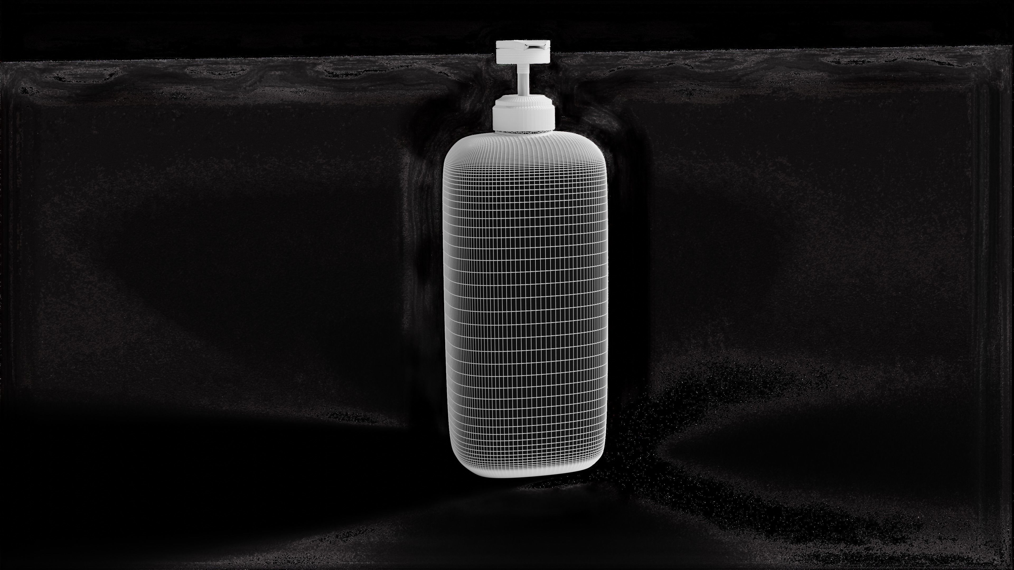 Shampoo bottle 3D model_9