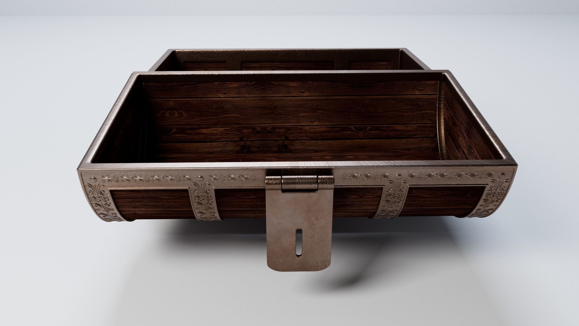 Treasure Chest 3D model_1