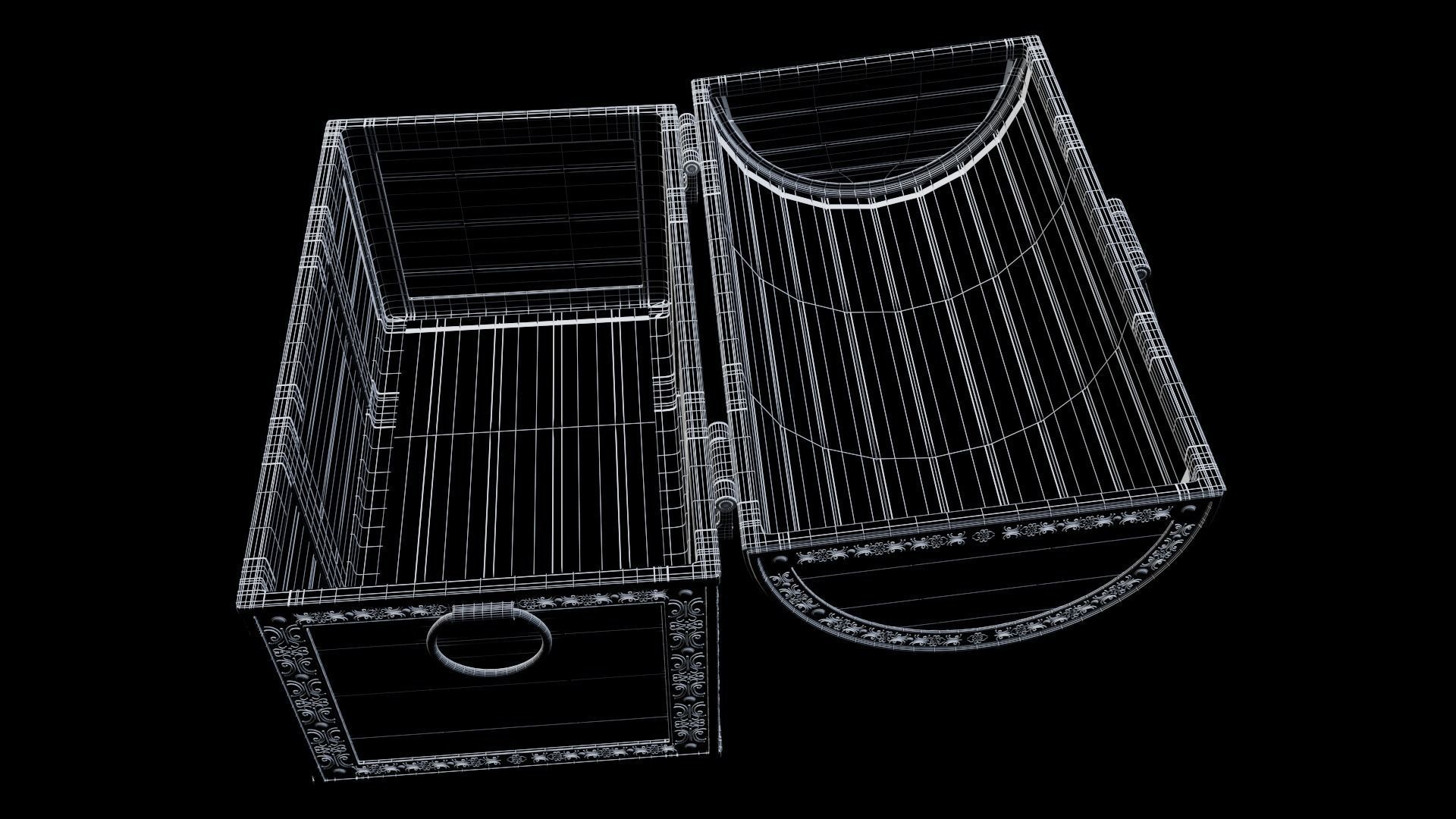 Treasure Chest 3D model_5