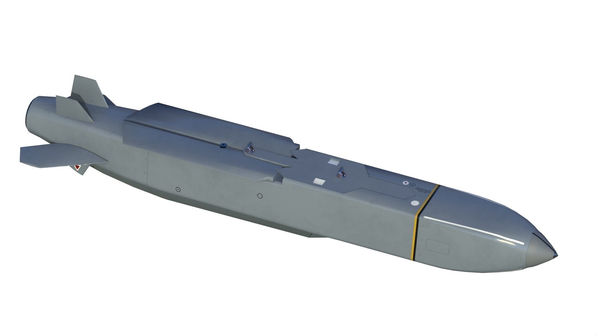 Su-24 Storm shadow  SCALP EG 3D model_3