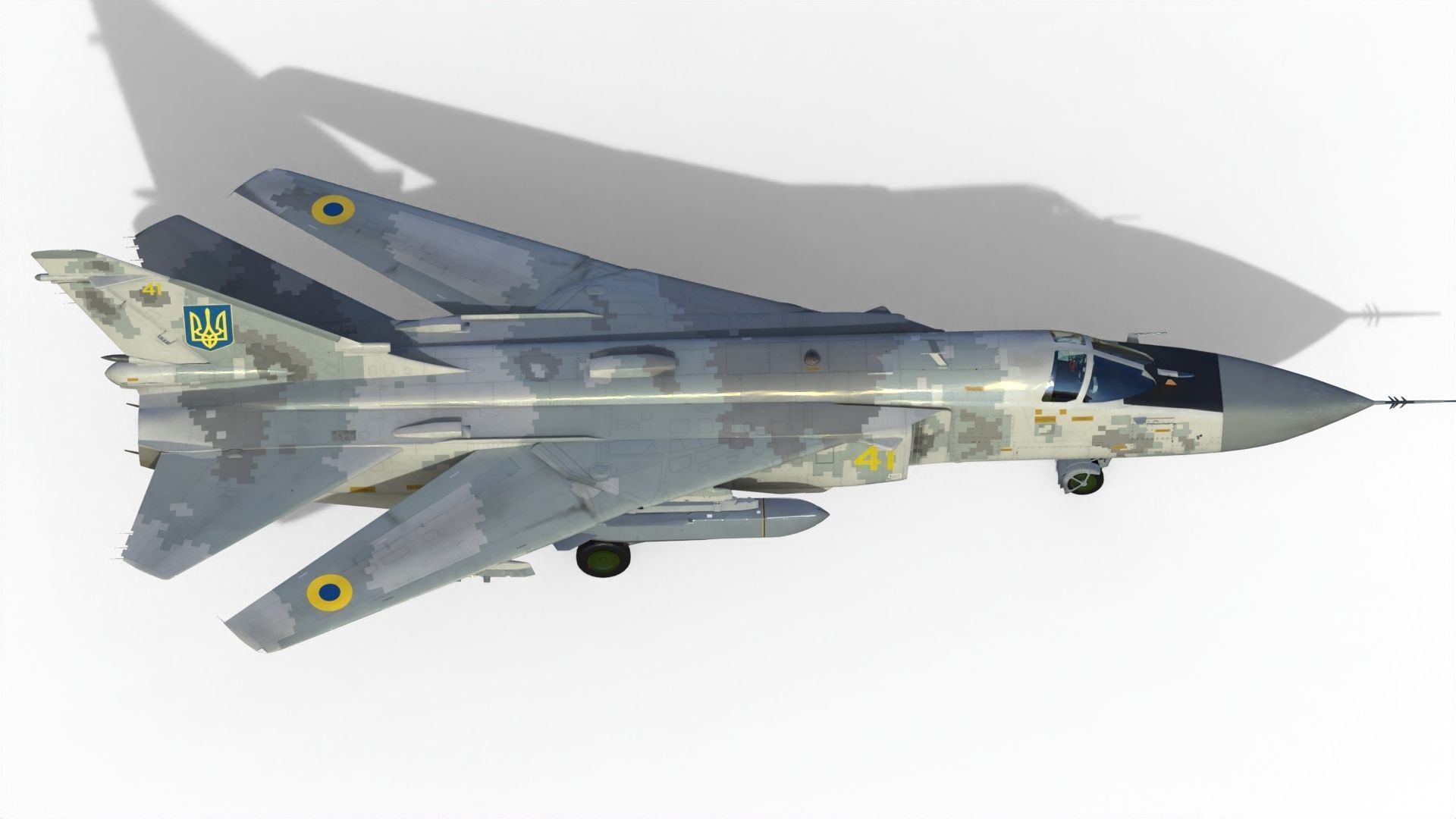 Su-24 Storm shadow  SCALP EG 3D model_11