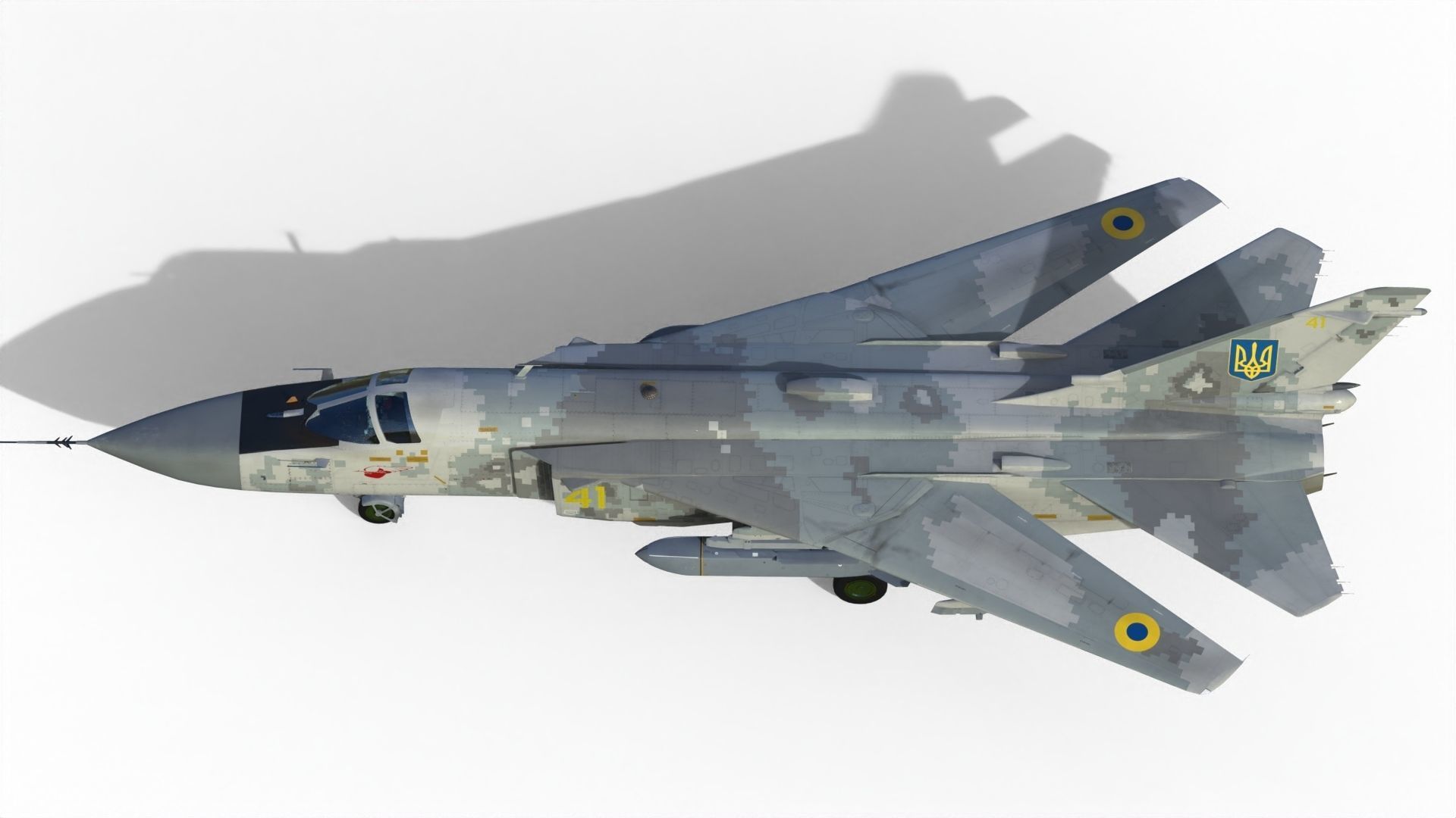 Su-24 Storm shadow  SCALP EG 3D model_12