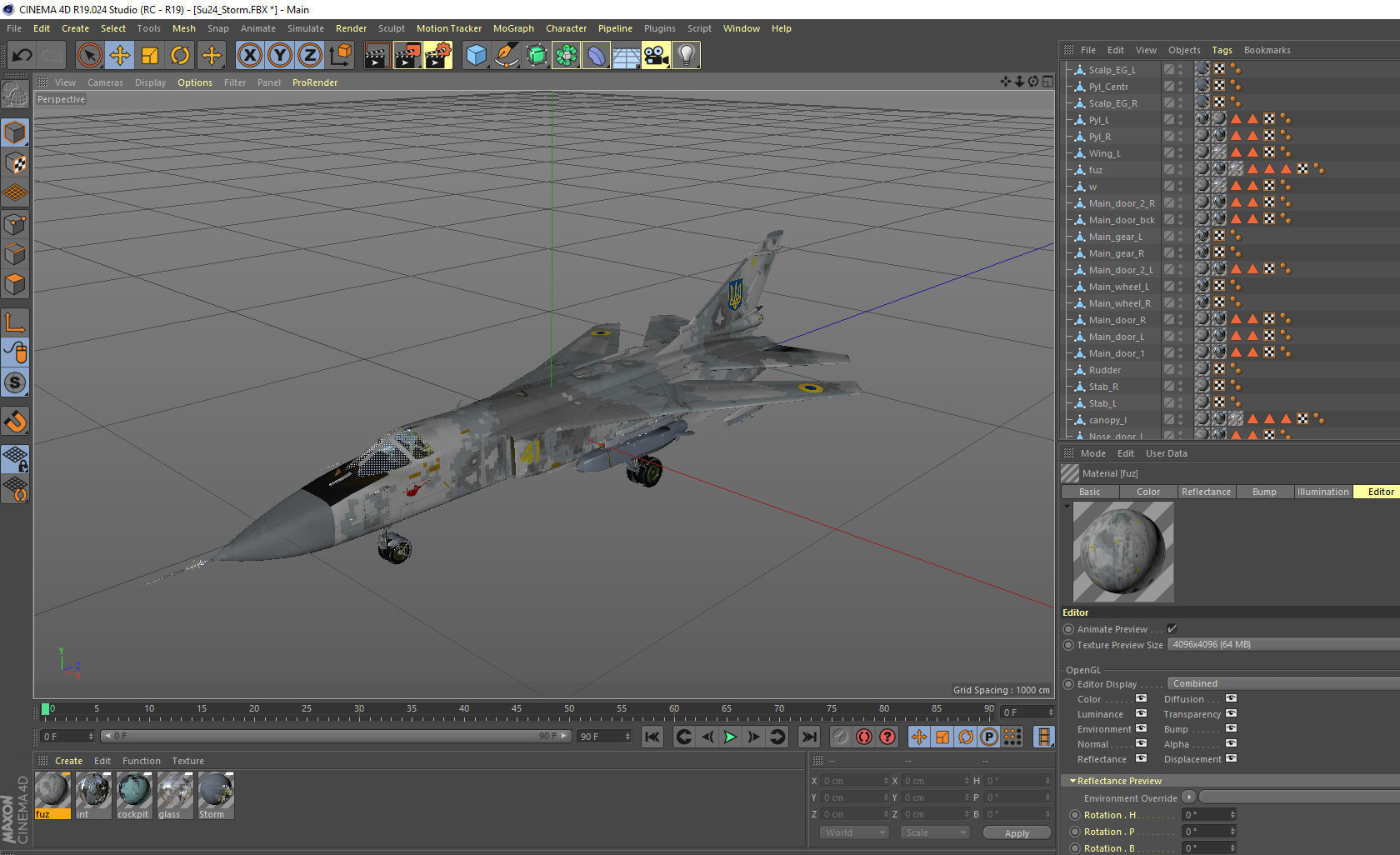Su-24 Storm shadow  SCALP EG 3D model_14