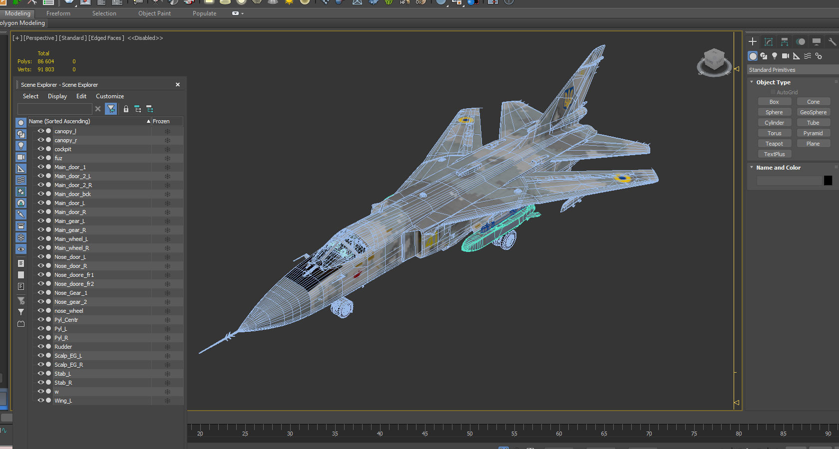 Su-24 Storm shadow  SCALP EG 3D model_15