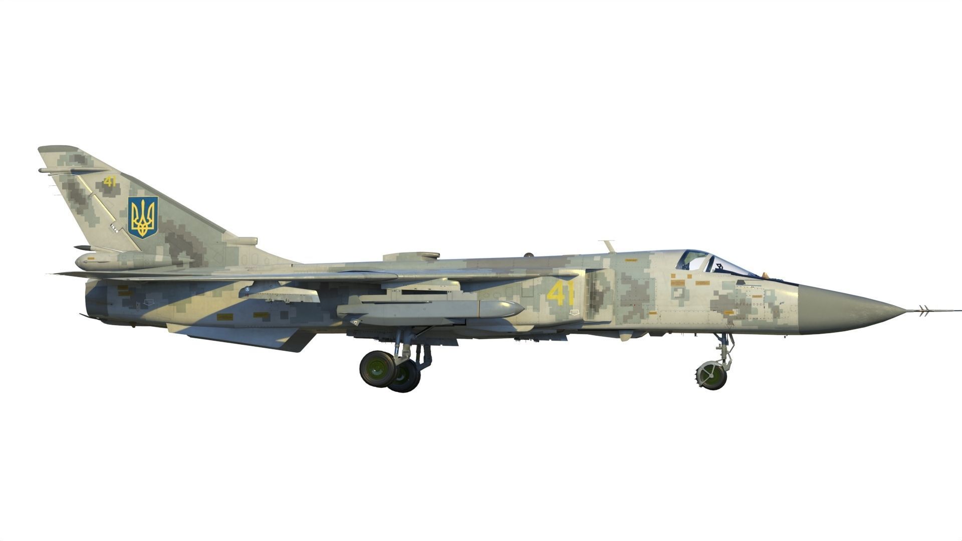 Su-24 Storm shadow  SCALP EG 3D model_1