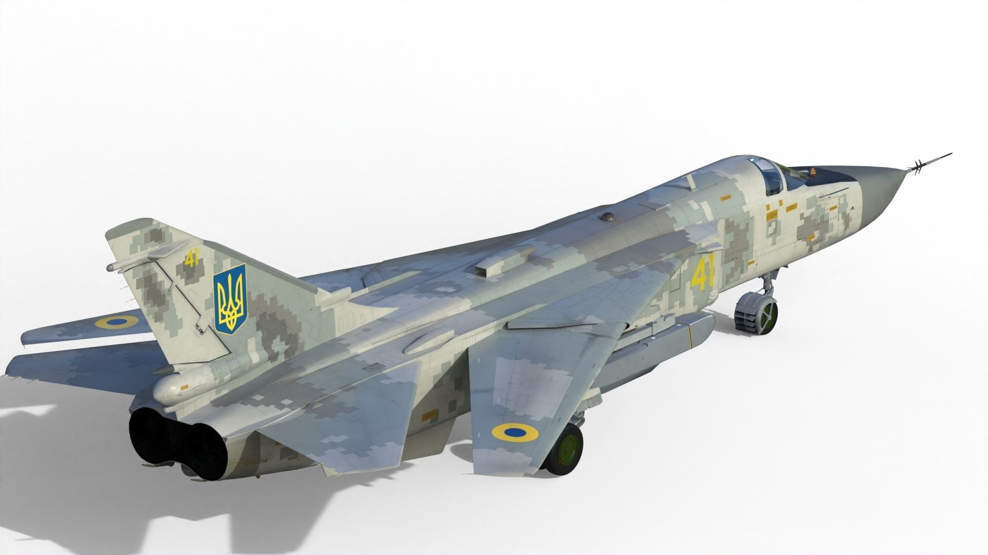 Su-24 Storm shadow  SCALP EG 3D model_10