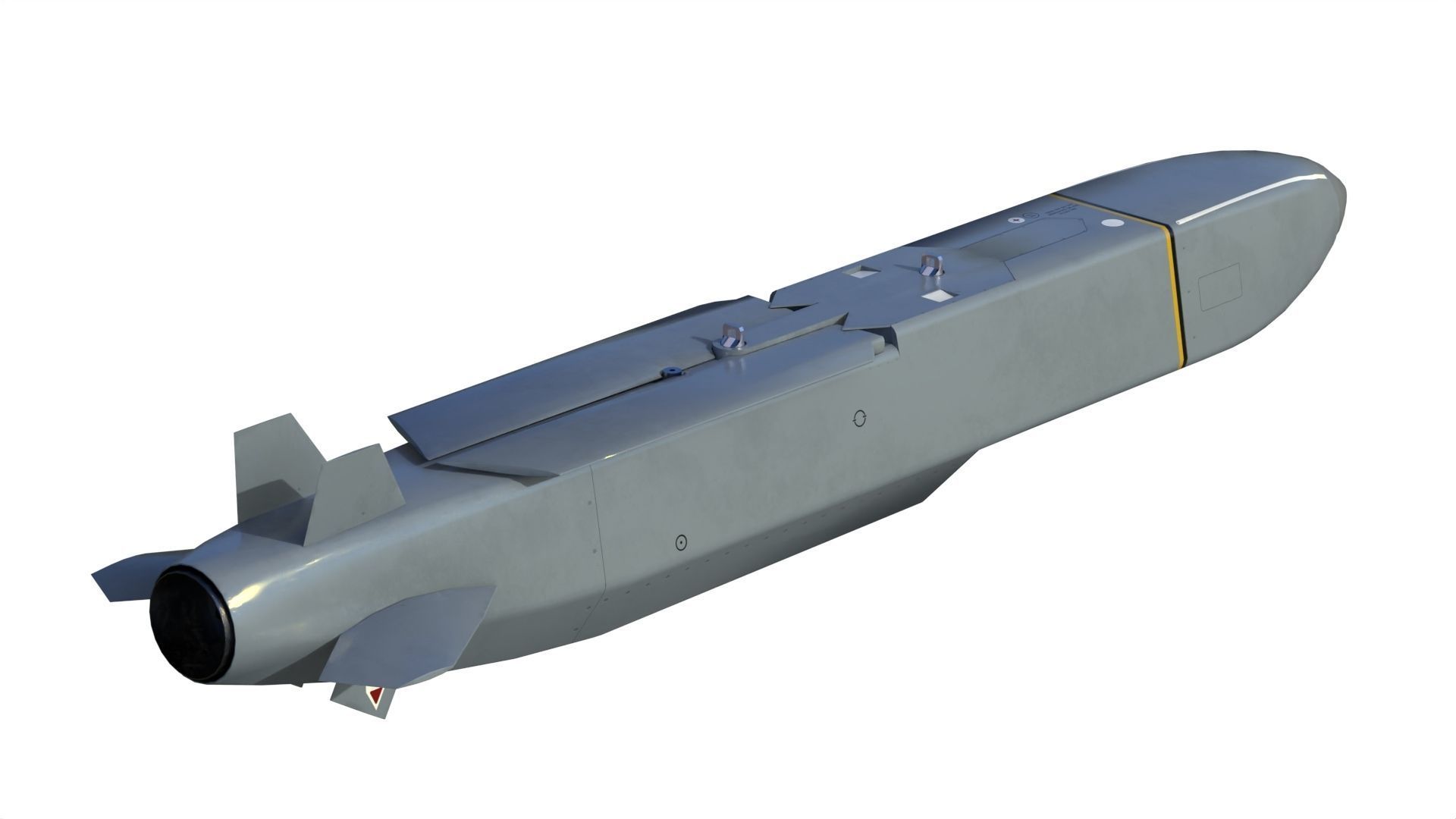 Su-24 Storm shadow  SCALP EG 3D model_4
