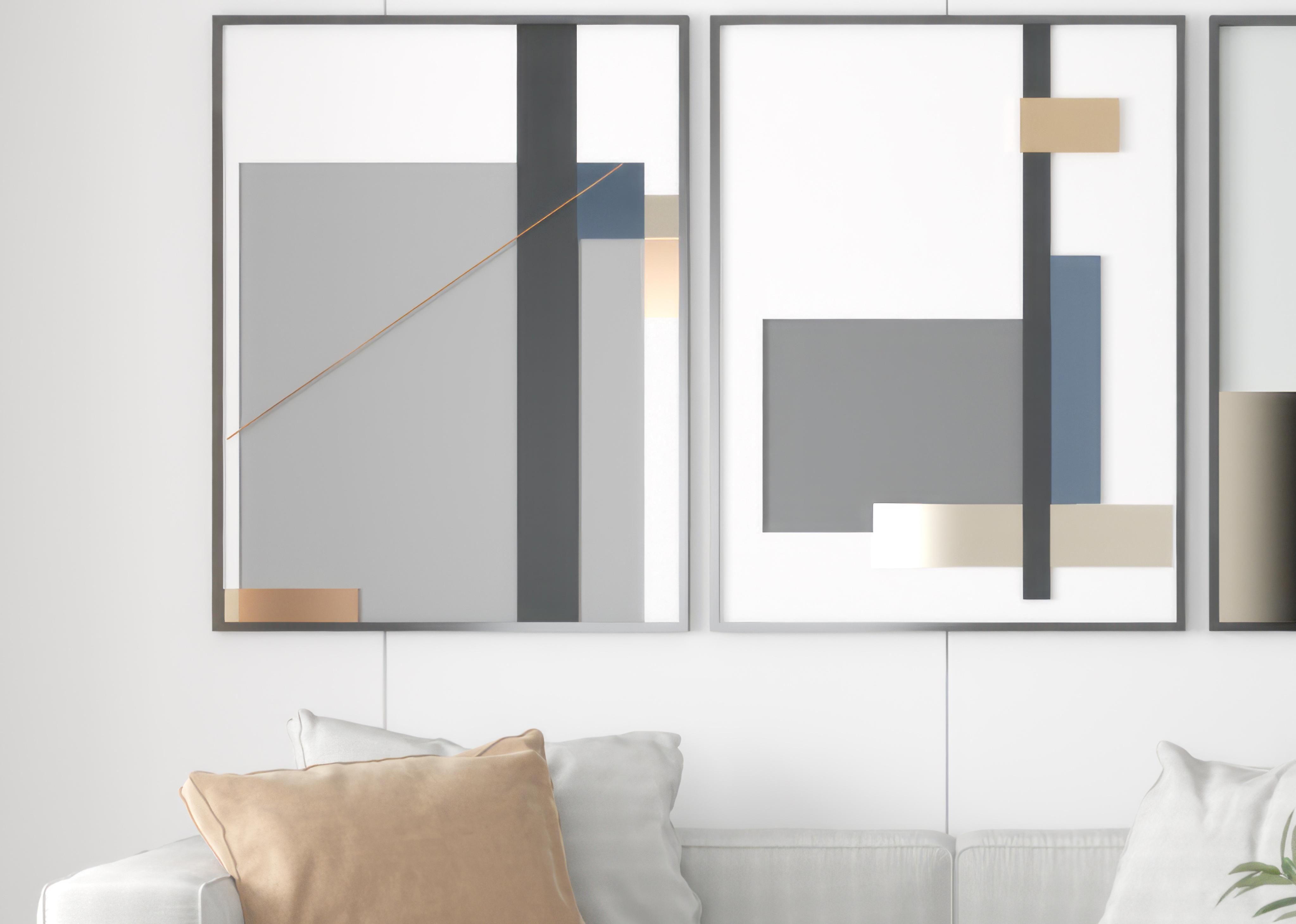 s Modern decorative painting 3D model_1