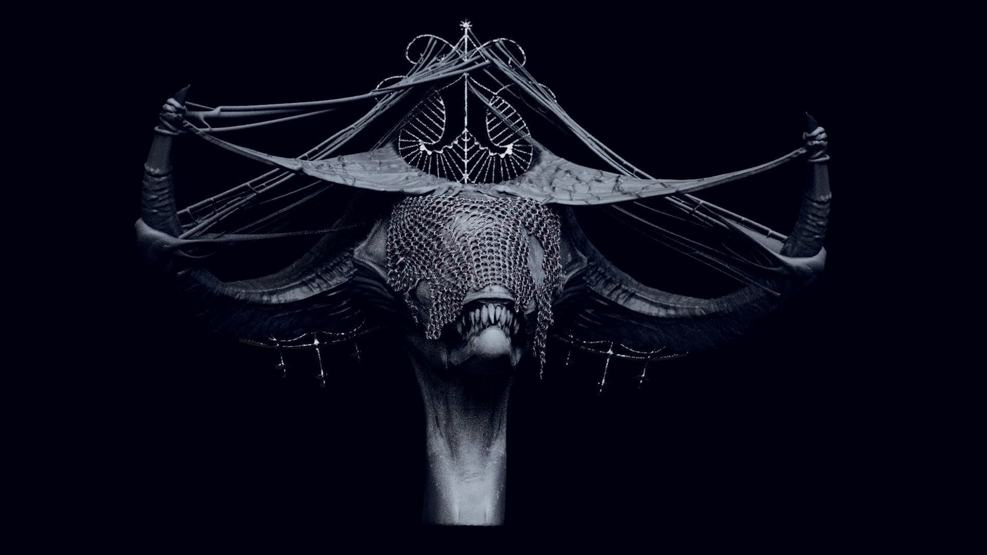 50 DEMONESS HEADS 3D model_50