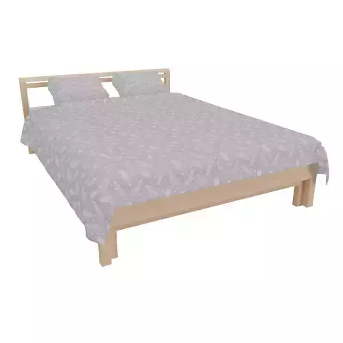 Simple Bed IKEA Style