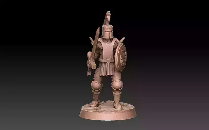 Heroes of Might and Magic 3 Crusader 3D print model