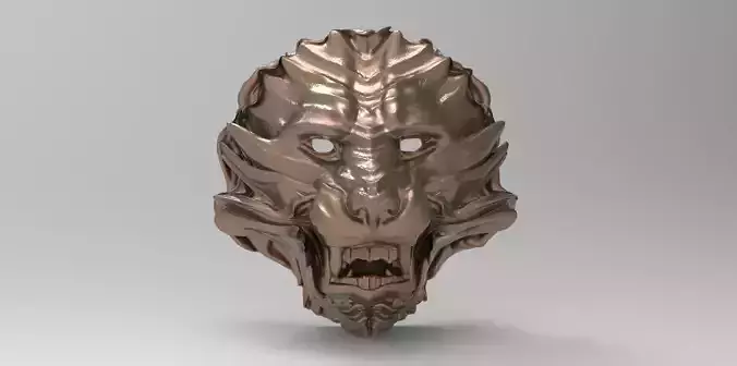 Jaguar Mask 1 3D model