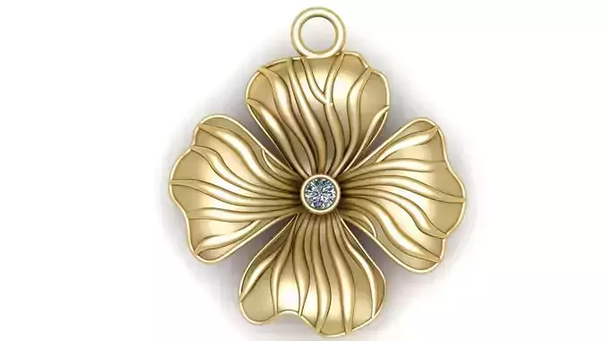 flower pendant