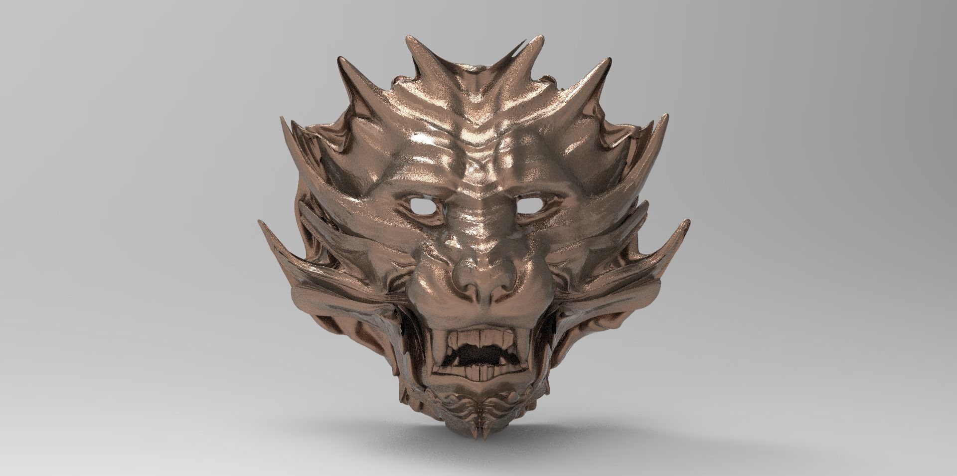 Jaguar Mask collection 1  3D model_4