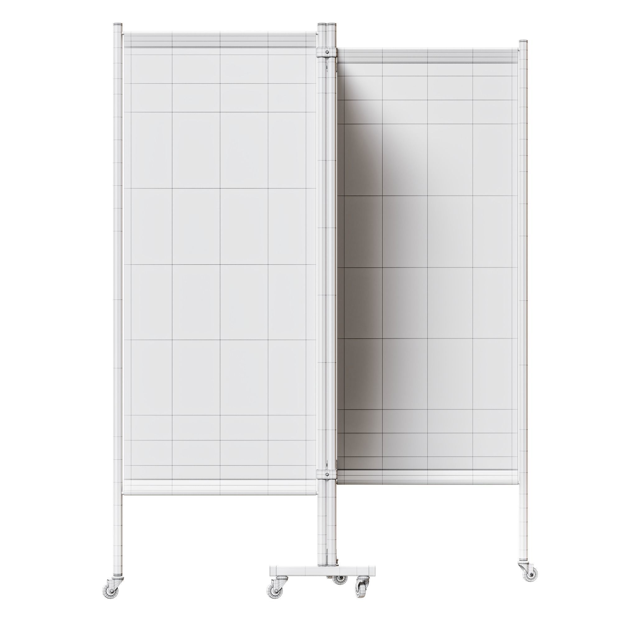 Medical Screen Low-poly 3D model_28