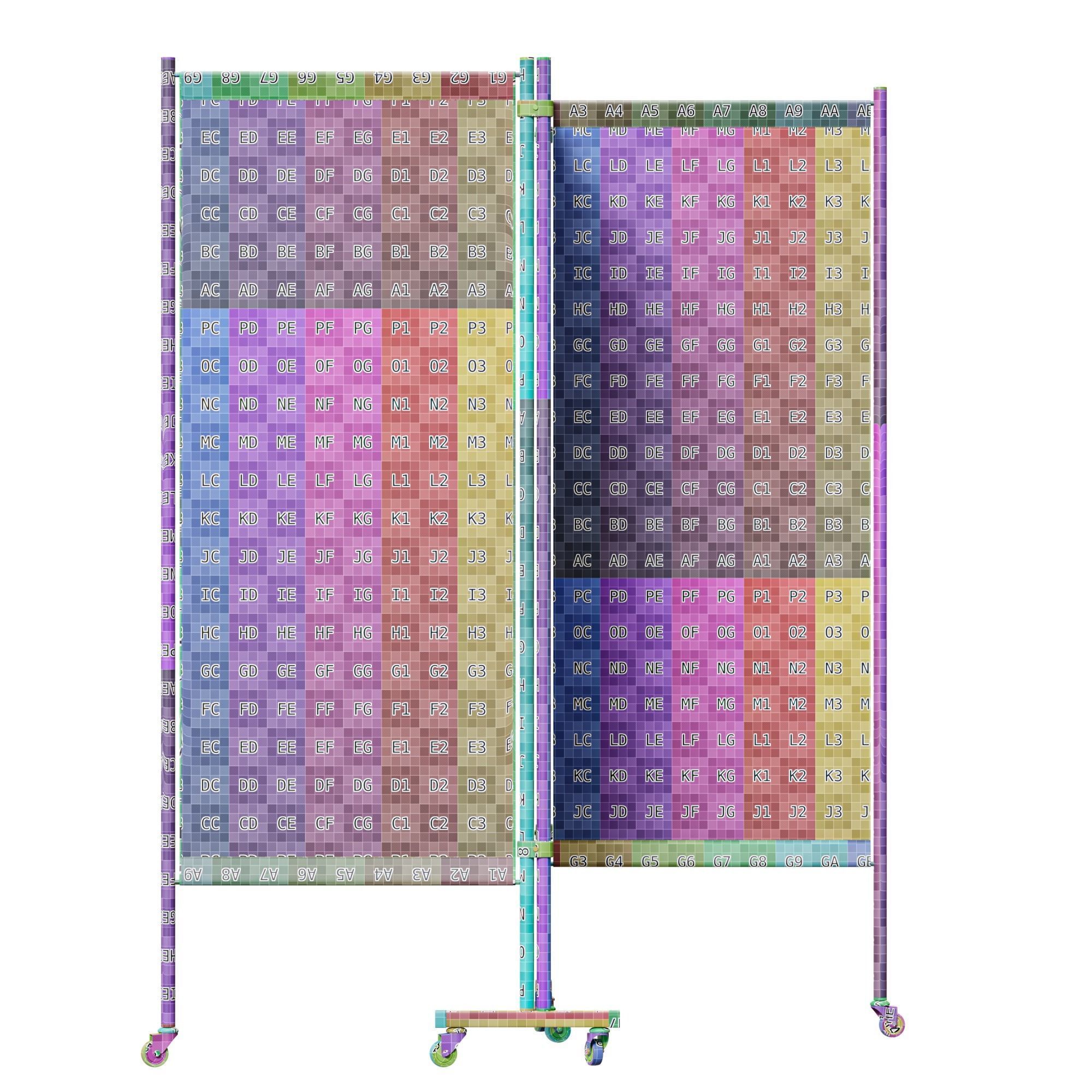 Medical Screen Low-poly 3D model_27