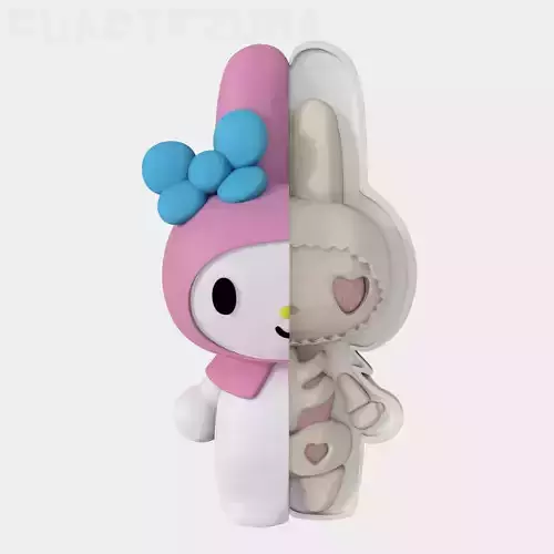 MY MELODY SKELETON - SANRIO