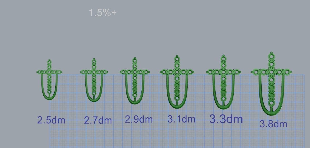 Graff Crosses 3D print model_4