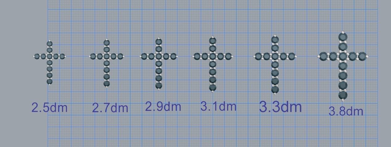 Graff Crosses 3D print model_3