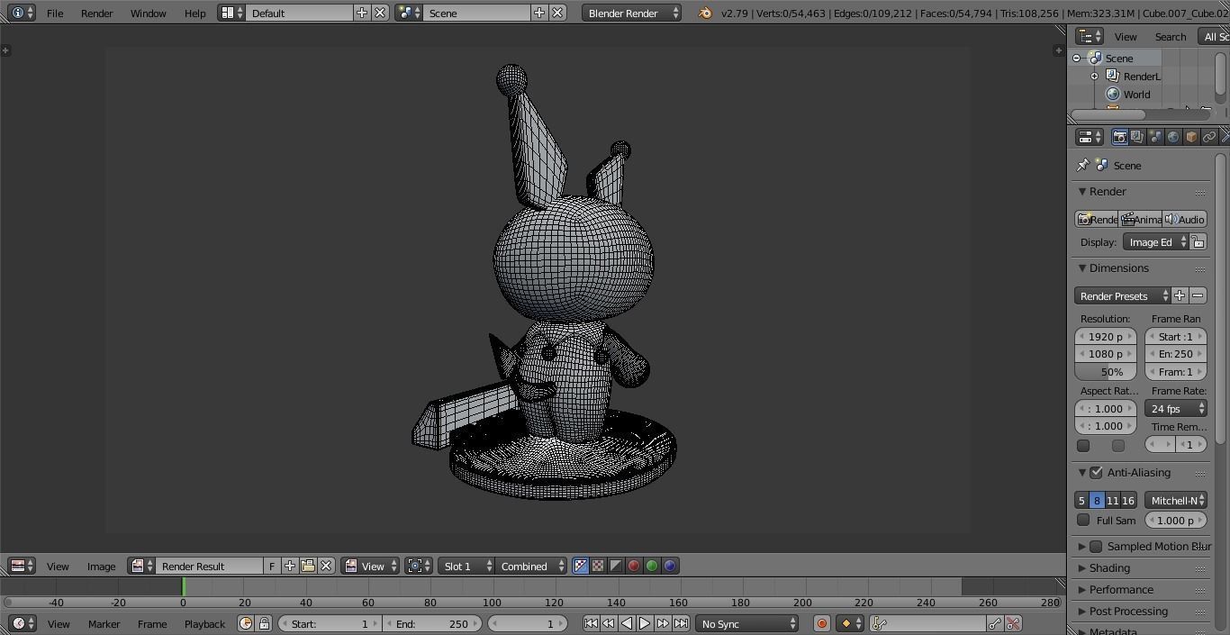 KUROMI - SANRIO 3D print model_3