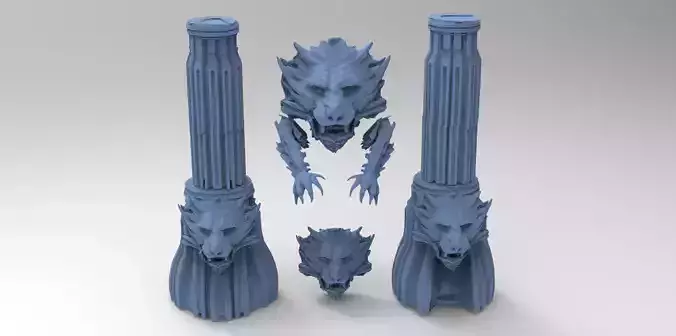 Beast Tower 4 models 