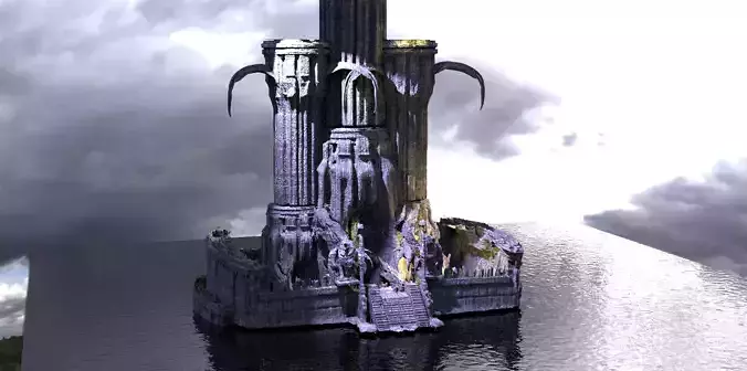 Beast Tower Monument Castle Tower tall