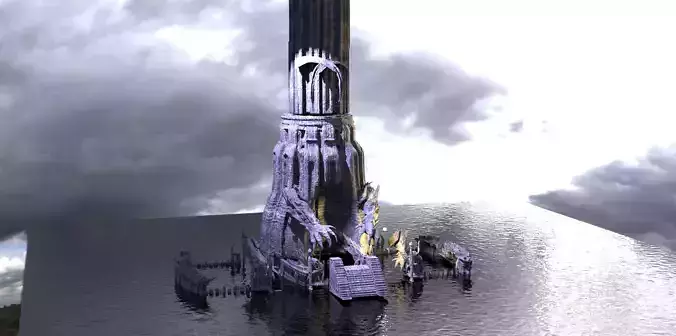 Beast Totum Tower Monument Full 