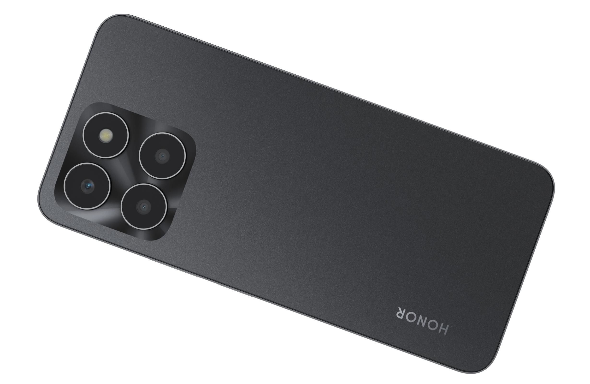Honor X6a Black 3D model_12