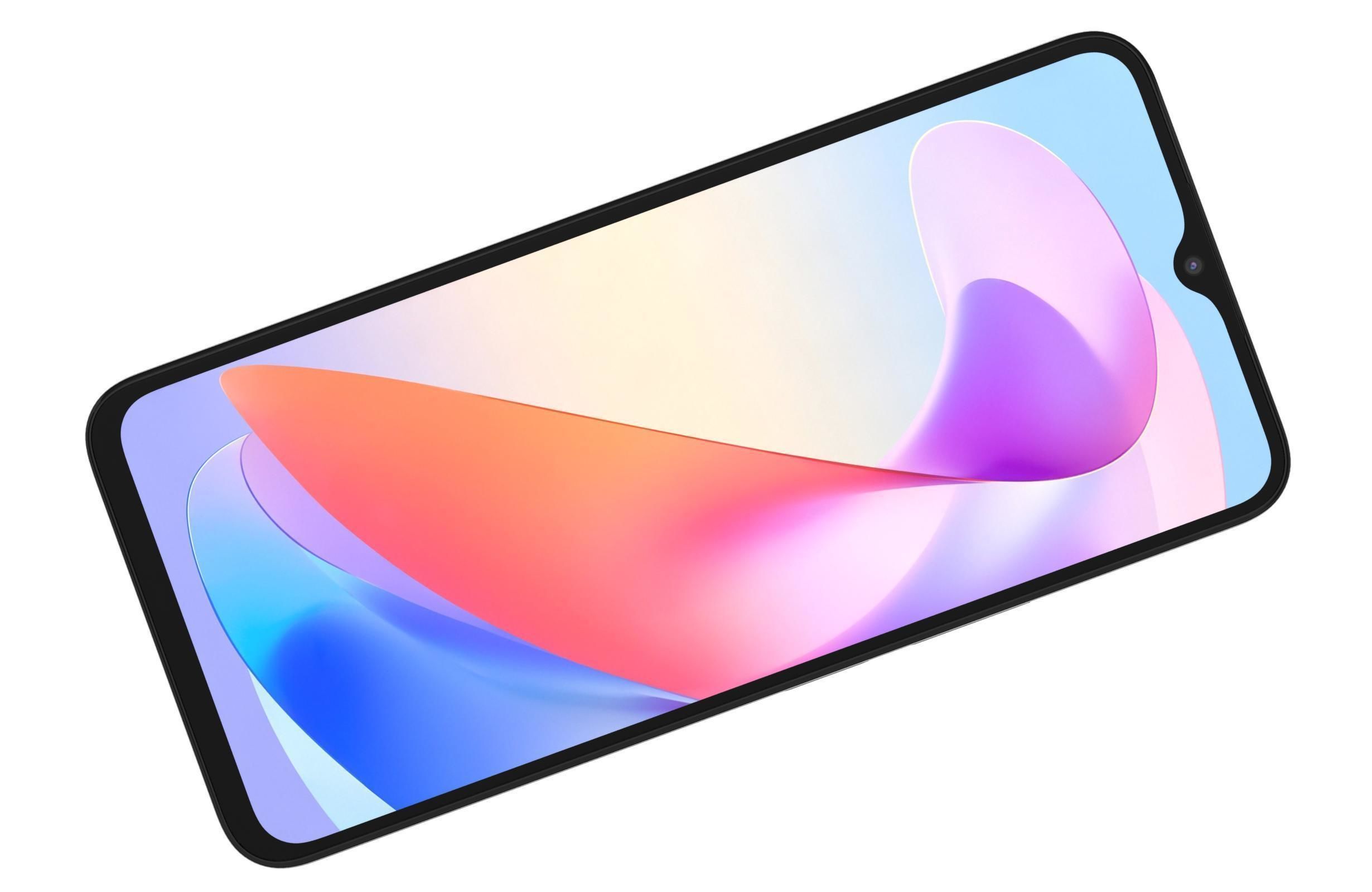 Honor X6a Black 3D model_11