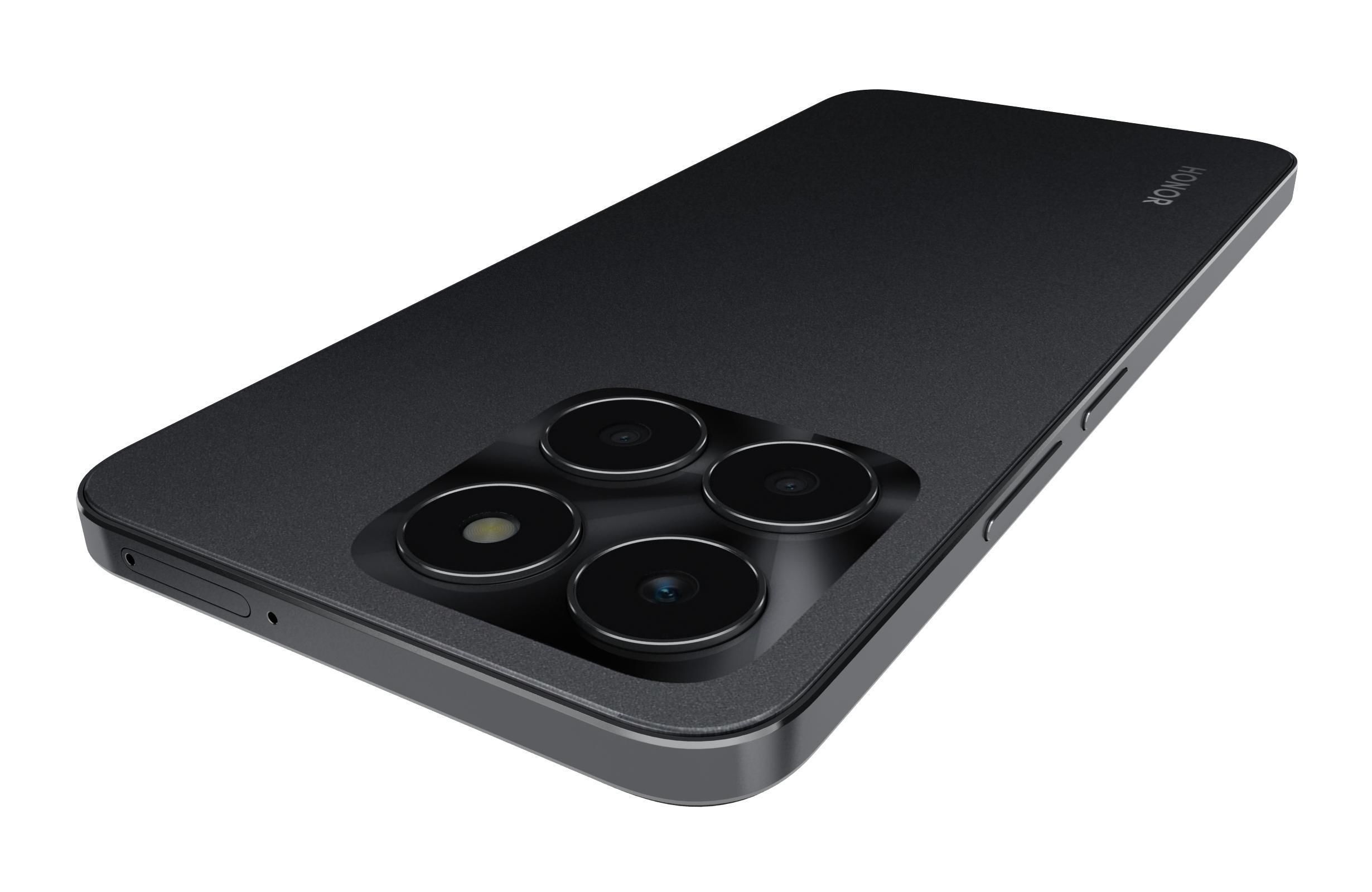 Honor X6a Black 3D model_10