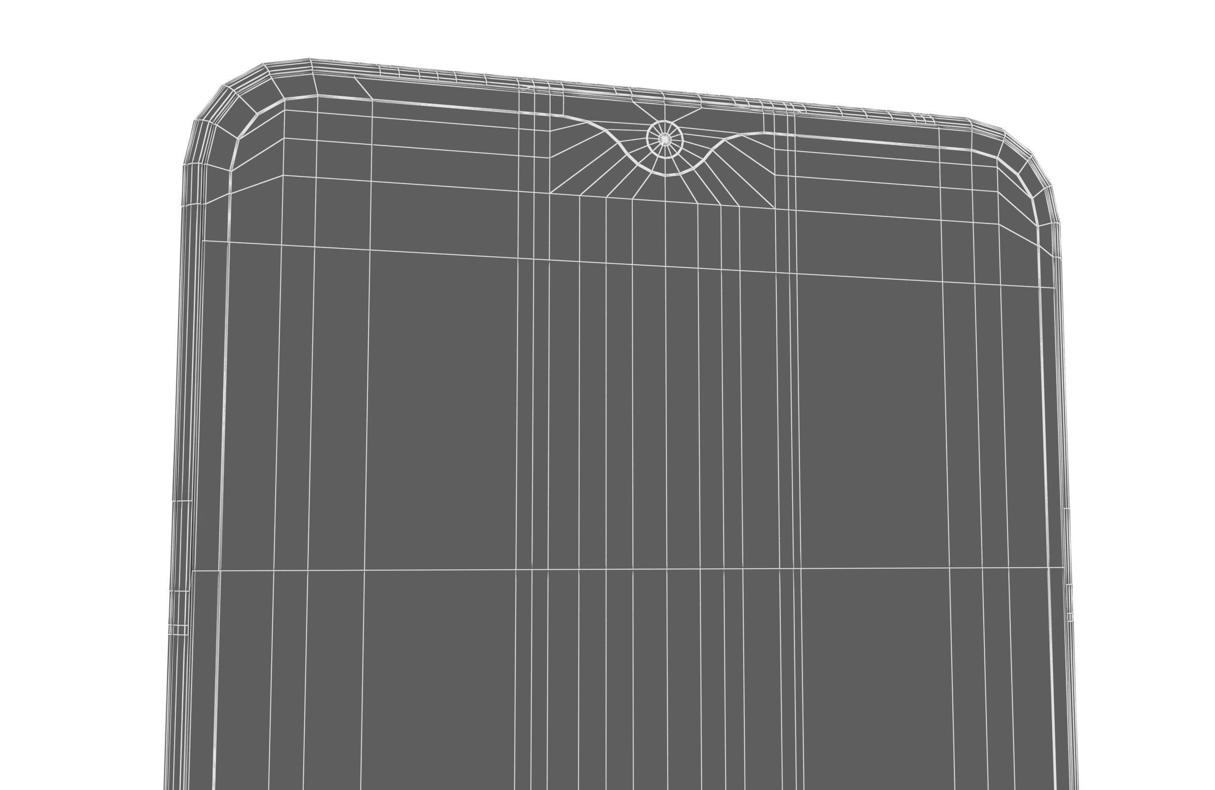 Honor X6a Black 3D model_18