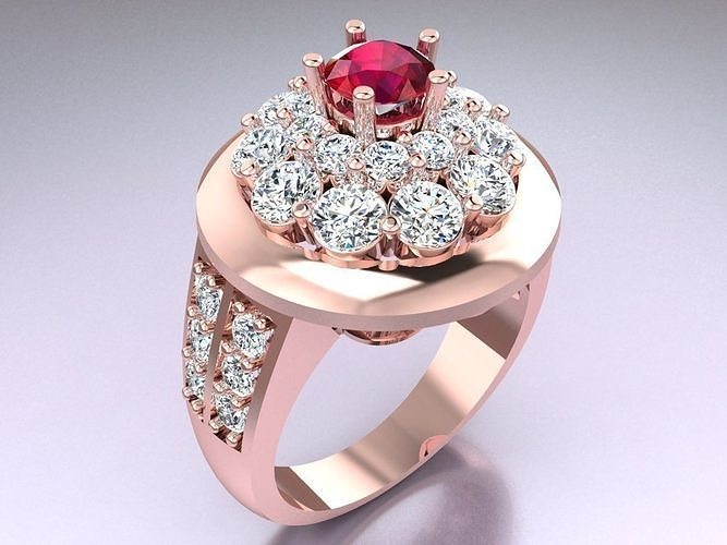 Diamond Ring - N3209 3D print model