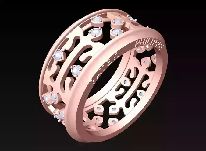 Diamond Ring  - N6207 3D print model