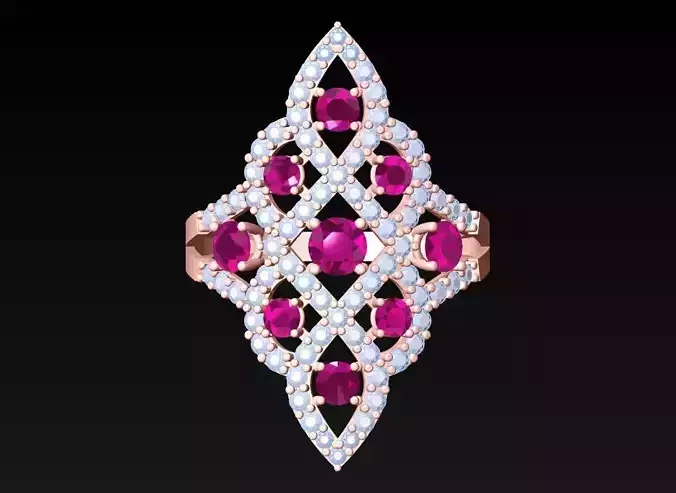 Diamond Ring - Womens Rings - N6509