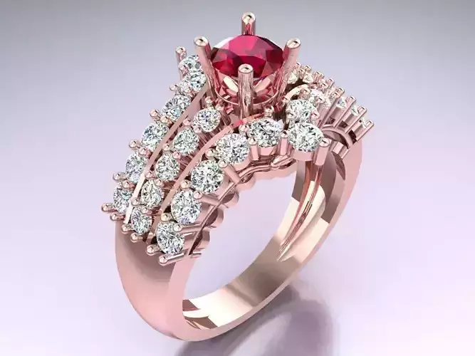 Diamond Ring - Womens Rings - N3864