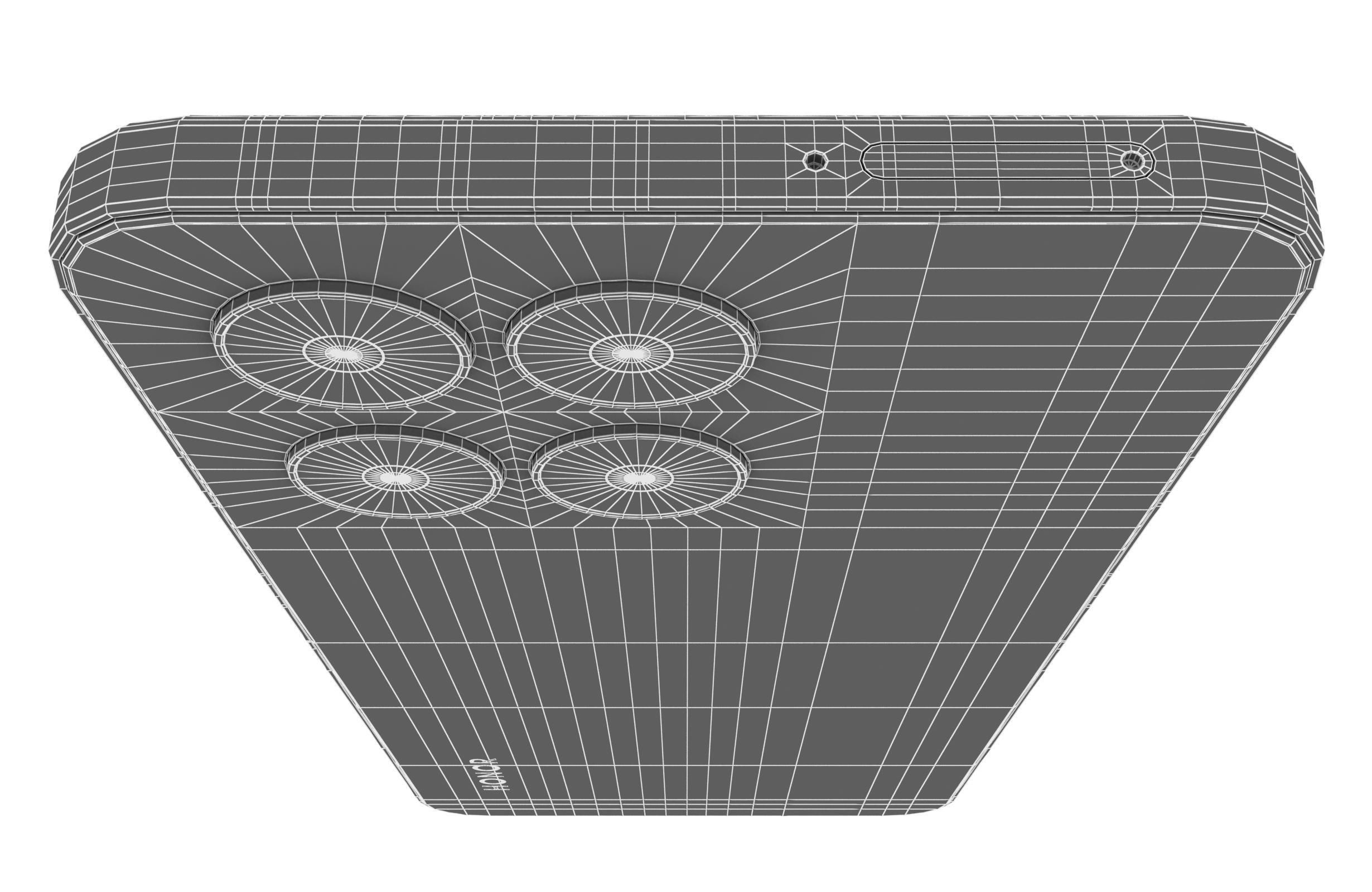 Honor X6a Blue 3D model_24