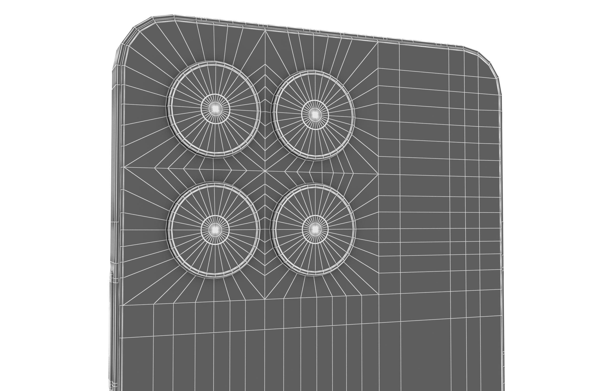 Honor X6a Blue 3D model_20