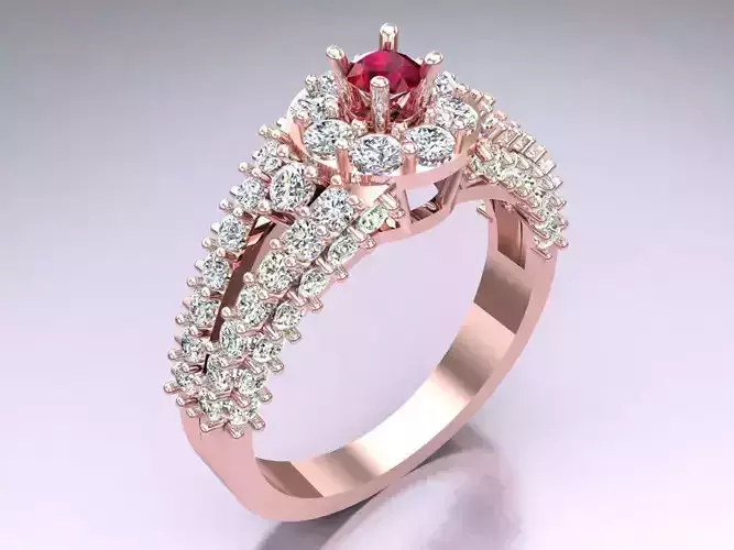 Diamond Ring - Womens Rings - N5386