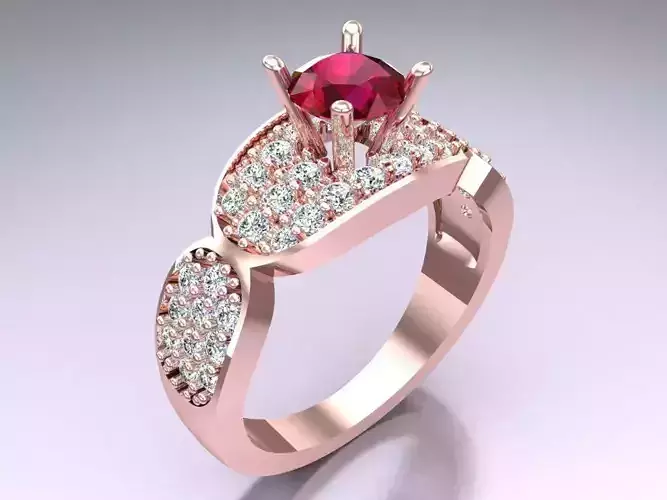 Diamond Ring - Womens Rings - N5434