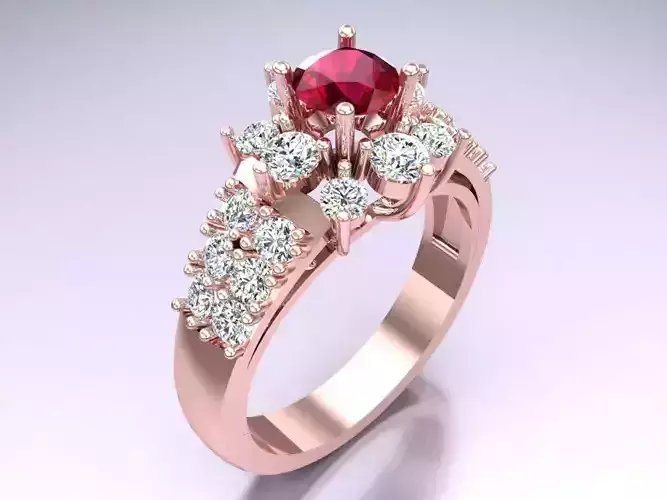 Diamond Ring - Womens Rings - N5465