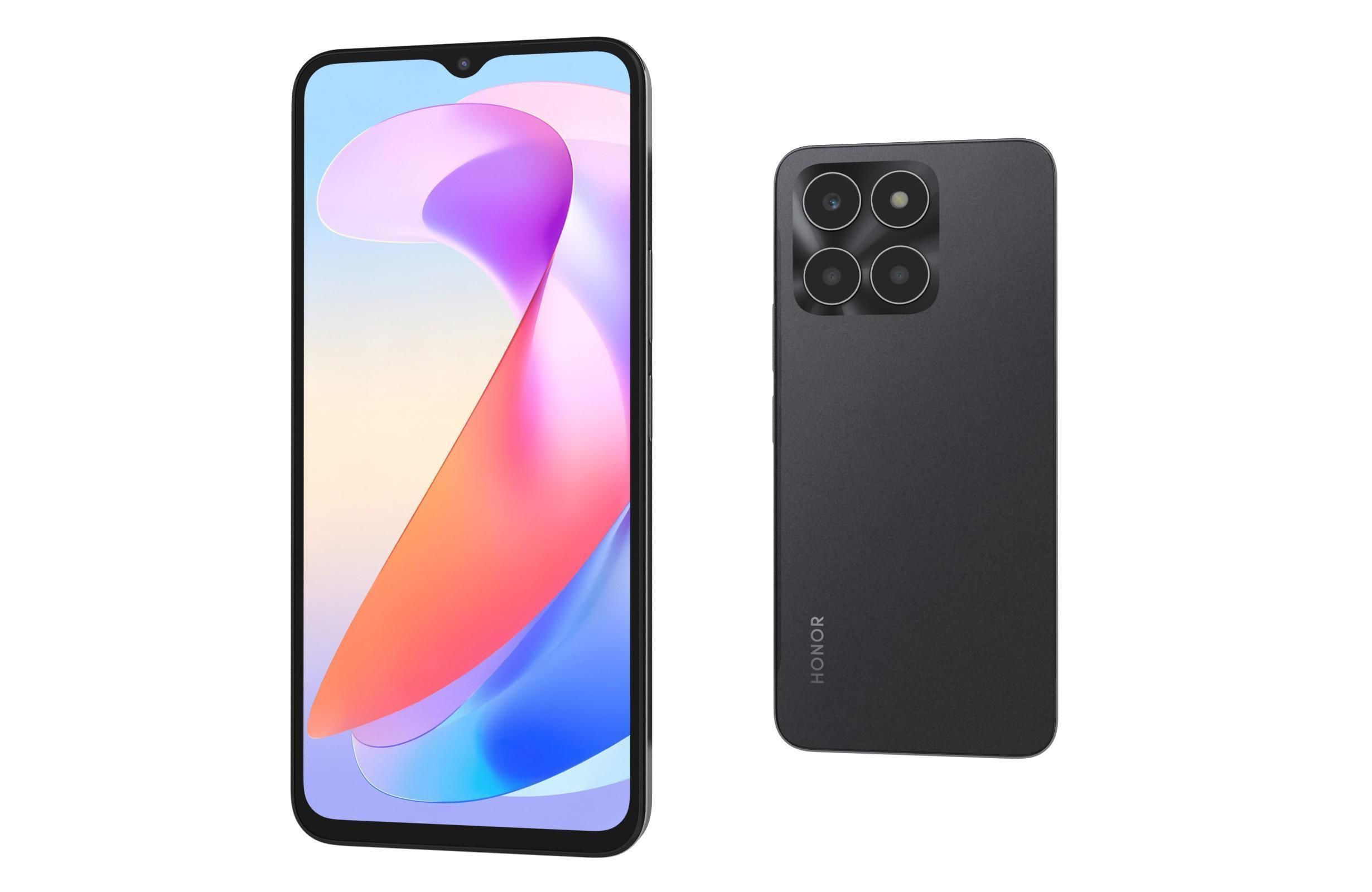 Honor X6a All Colors 3D model_15