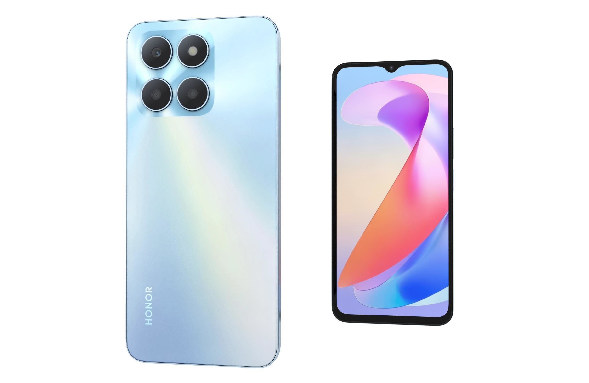 Honor X6a All Colors 3D model_26