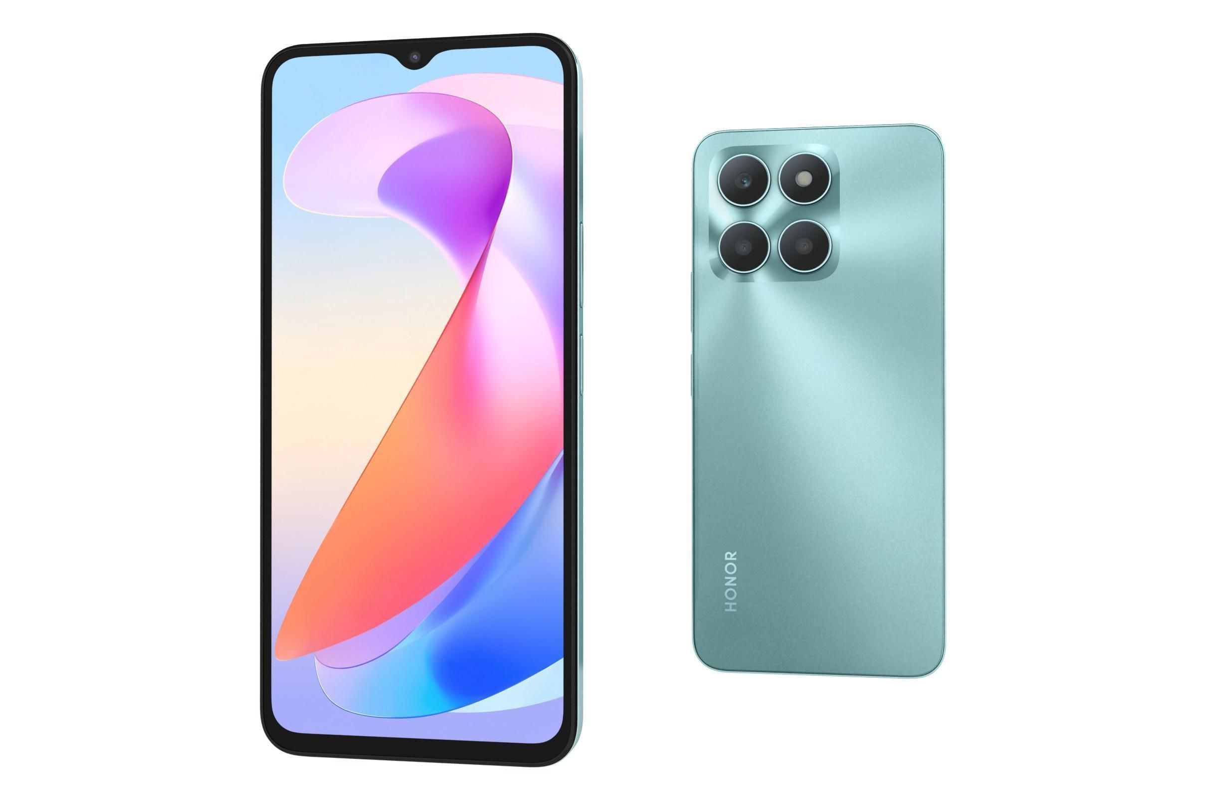 Honor X6a All Colors 3D model_16