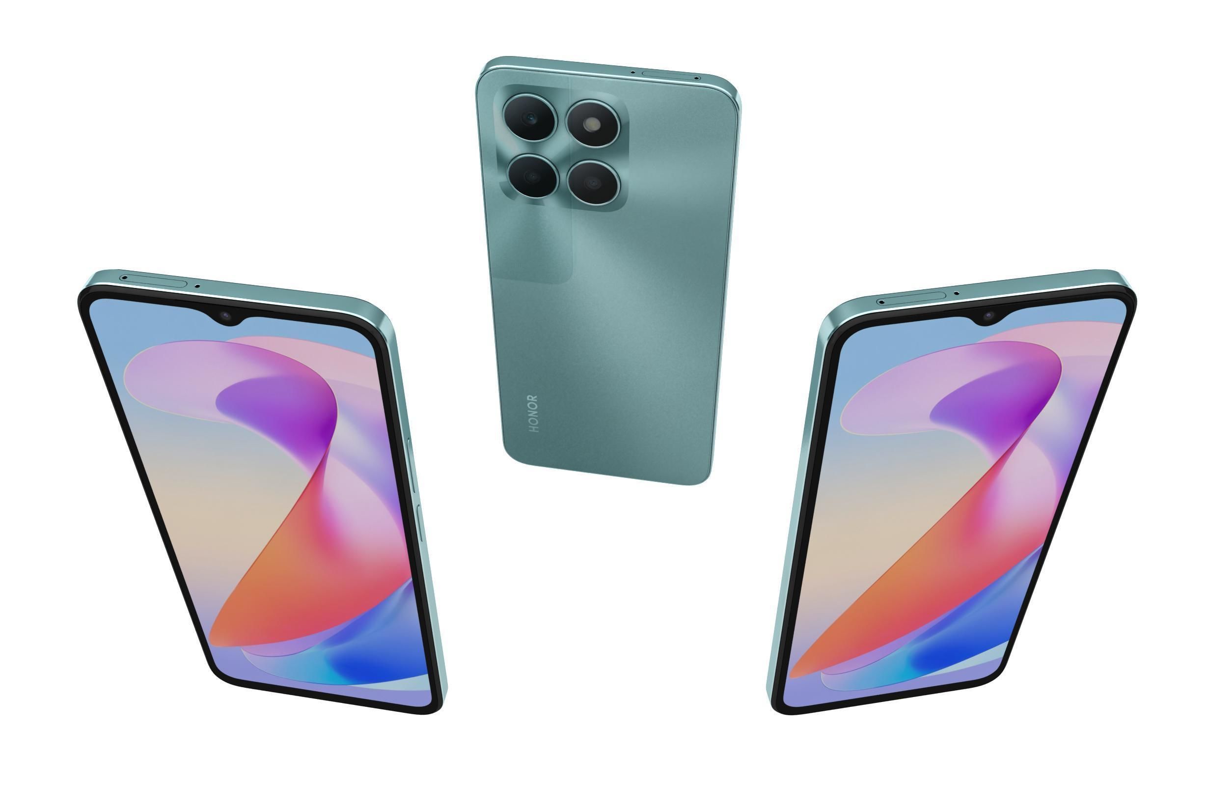 Honor X6a All Colors 3D model_6