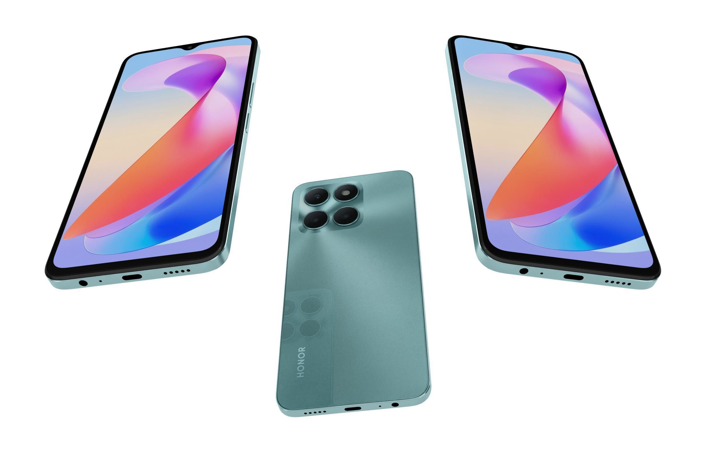 Honor X6a All Colors 3D model_8