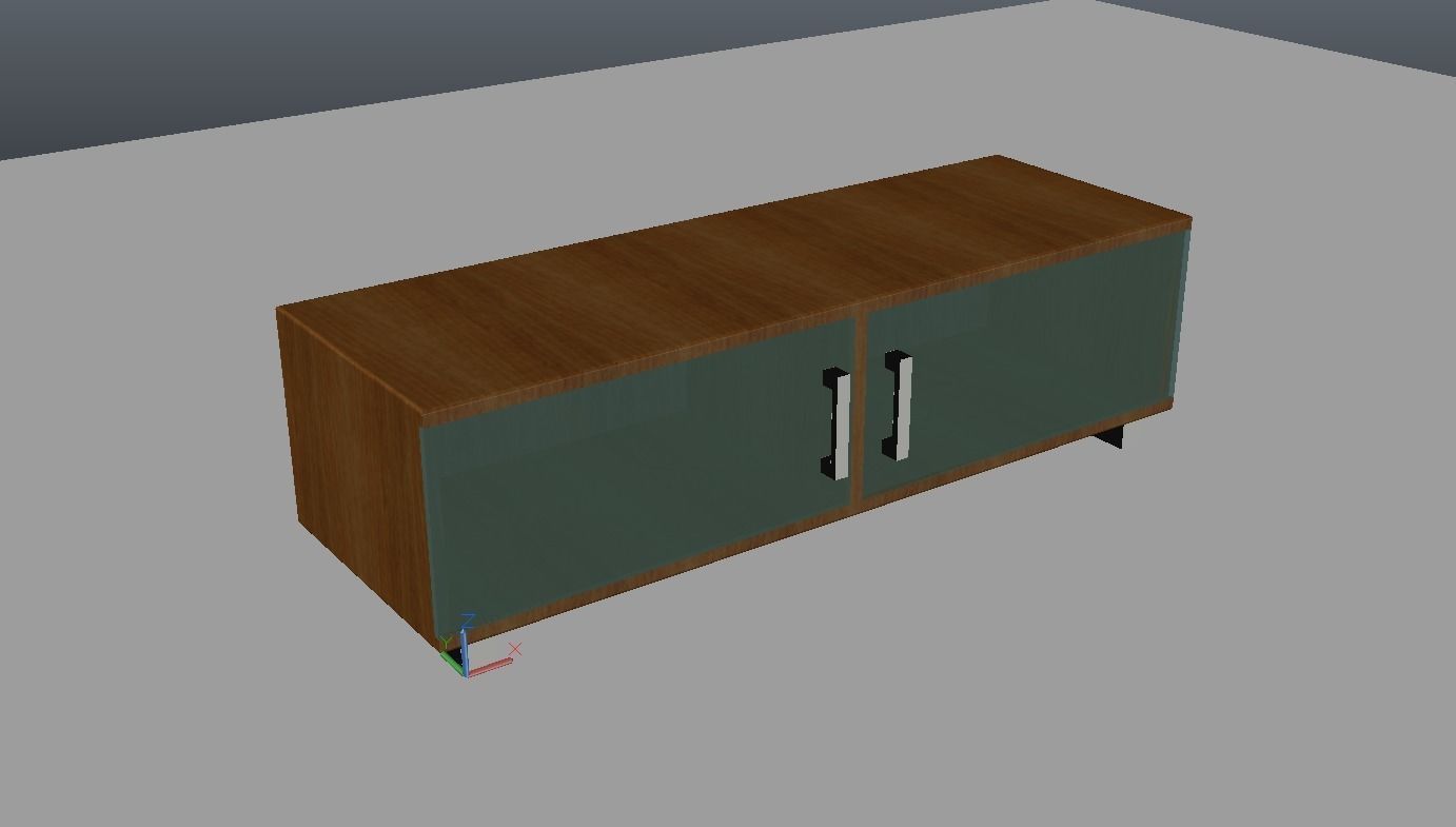 MODERN TV TABLE 3D model_5